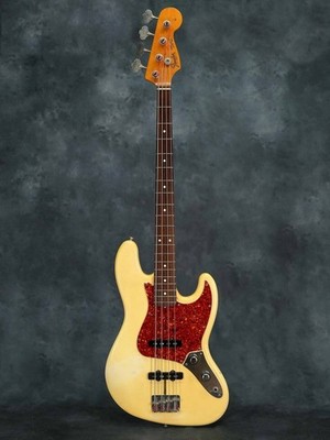Fender 1990 U.S. Vintage 62 Jazz Bass 2-KNOB Vinatge White Used