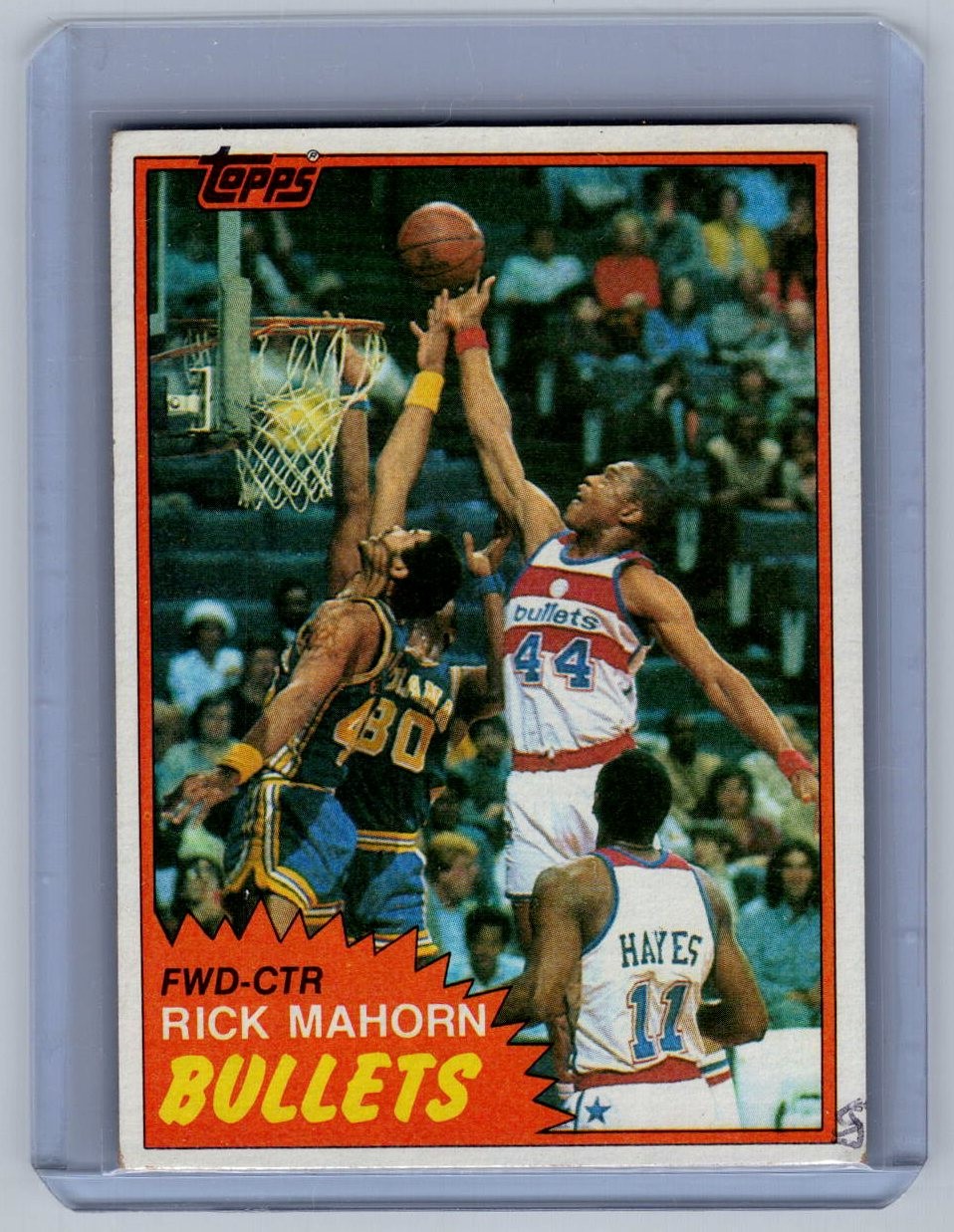 1981-82 Topps #E98 Rick Mahorn