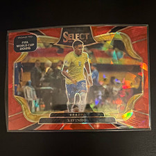 Panini Select FIFA World Cup 2026 Savinho Brazil Terrace Ice Prizm #62