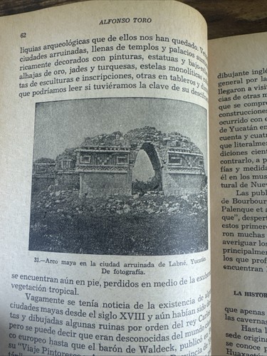 COMPENDIO DE HISTORIA DE MEXICO - BY ALFONSO TORO (HISTORY OF MEXICO) 1948 - Afbeelding 9 van 14