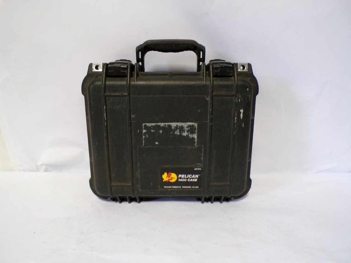 Pelican 1400 Protector Case Black w/ Soft Foam Insert (J203) | eBay