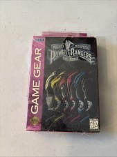 Mighty Morphin Power Rangers The Movie Sega Game Gear CIB Complete