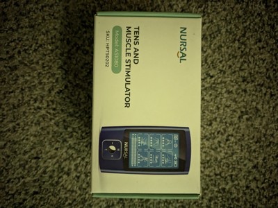 NURSAL TENS EMS Unit Muscle Stimulator Pain Relief Therapy 24 Modes Dual Channel