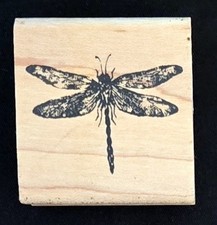 Stampers Anonymous Rubber Stamp Dragonfly Insect
