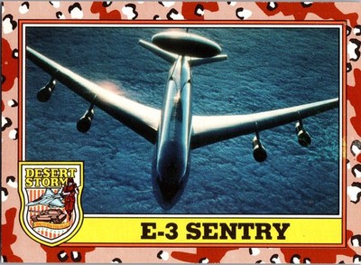 1991 Topps Desert Storm #226 E-3 Sentry