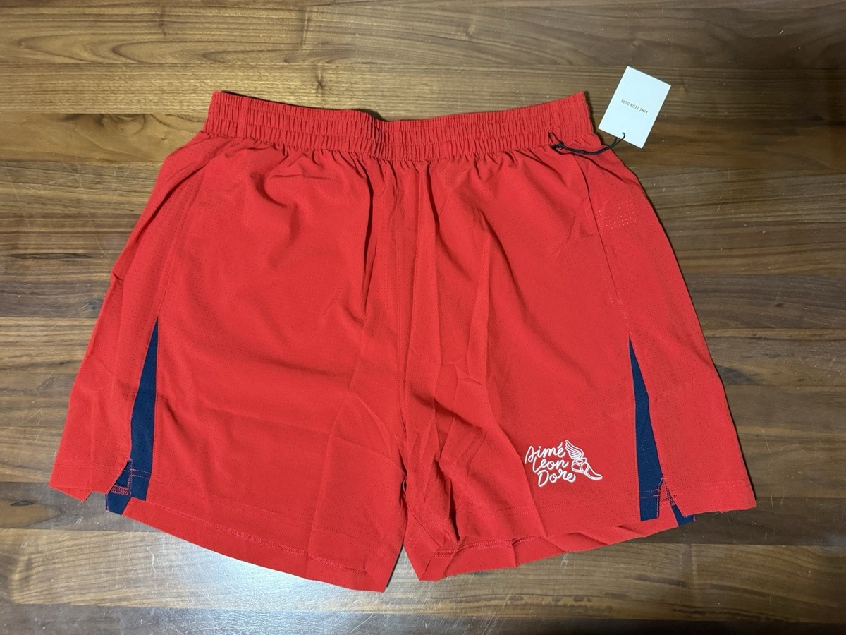 Aime Leon Dore ALD Wingfoot Running Short Size Large Barbados