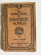 1923 Golden Book of Favorite Songs