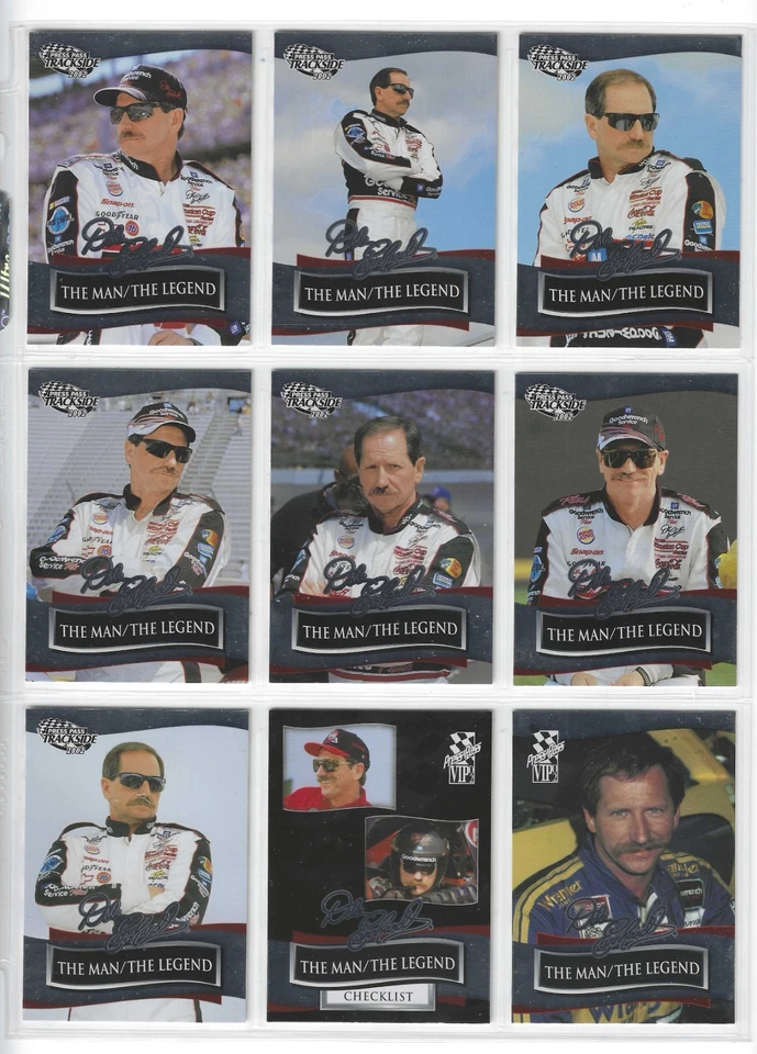 *2001-03 Press Pass DALE EARNHARDT #DE89-Sam Bass-Checklist-ONE CARD ONLY!* - Image 4 of 4