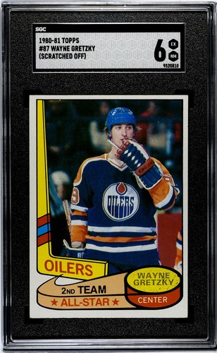 Wayne Gretzky [All Star] #87 1980 Topps card