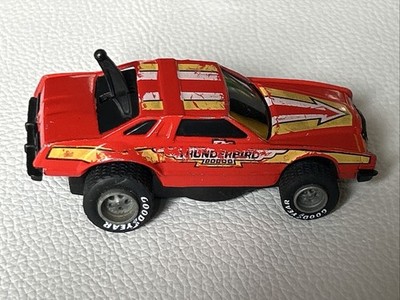 Vintage Hot Wheels Shift Kickers Red Thunderbird 1978 Pullback Toy Car Working