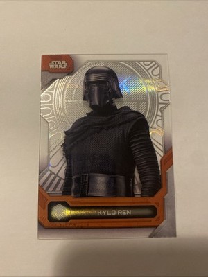 Topps 2024 High Tek Star Wars # 62 Kylo Ren Refractor