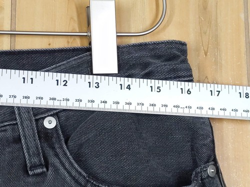 Madewell Balloon Jeans Sz 30 High Rise Denim Noll Wash Barrel Leg Ankle Black - Picture 12 of 15