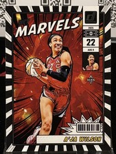 A'JA WILSON 2025 Donruss WNBA Net Marvels #8 Las Vegas Aces (MVP)