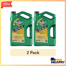 Quaker State 5W-20 Full Synthetic Motor Oil 5 Quart Bottle, 2 Pack (10 Quarts) 19.44 per gallon