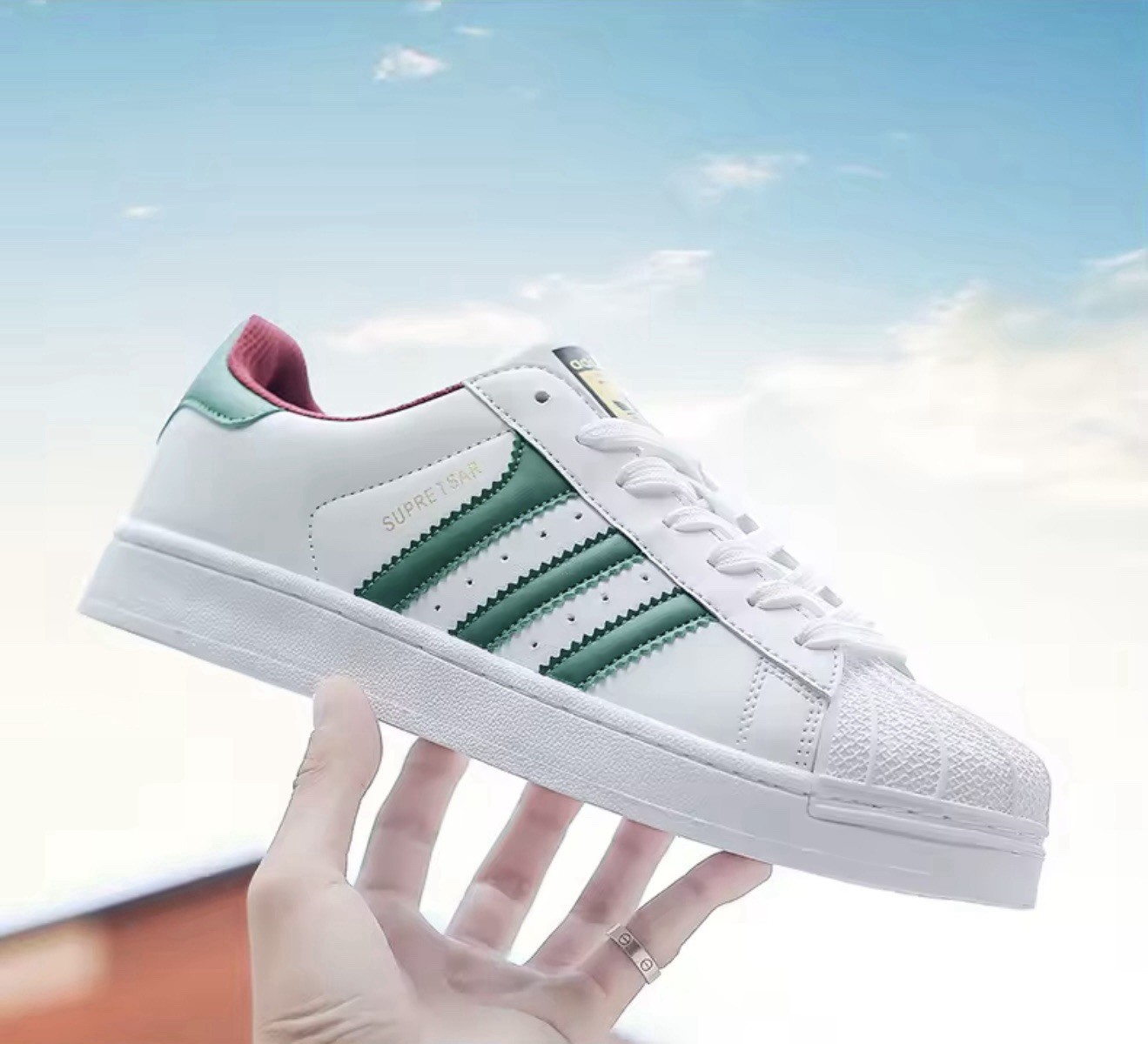 SAOLA Sneakers classiche uomo suola gomma nera