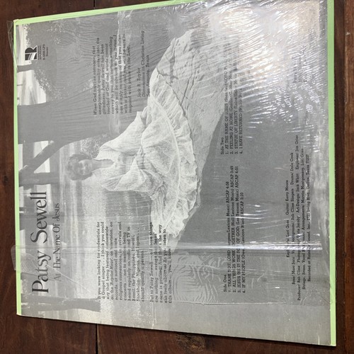 Vintage Patsy Sewell Vinyl LP At The Name Of Jesus Rainbow Sound Gospel 1980s - Picture 2 of 12