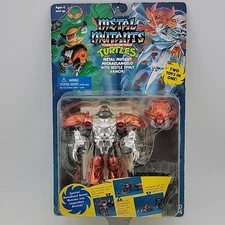 Metal Mutants Michaelangelo Teenage Mutant Ninja Turtles TMNT 1995 Playmates MOC