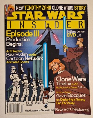 Star Wars Insider Magazine #69 (2003 Paizo) FN Clone Wars Cover
