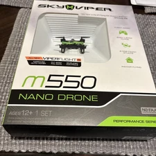 The Sky Viper M550 Nano Drone Remote Control NEW