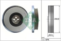 Riemenscheibe Kurbelwelle Schaeffler Ina 544 0606 10 FüR Mercedes Vito Mixto 5