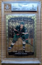 2022-23 OPC Platinum Golden Treasures Marquee Rookies Marco Rossi #208 1/1 BGS 9