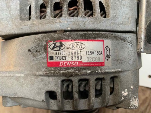 Alternator 2015-2022 Hyundai Santa Fe Sonata Kia Optima Sportage Sorento OEM - Picture 3 of 4