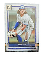 2020 Topps Museum Collection Bo Bichette Rookie Base Card RC Blue Jays