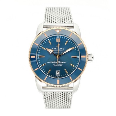 BREITLING SUPEROCEAN HERITAGE 42MM REF:UB2010 STAHL/GOLD 2023 FULL SET