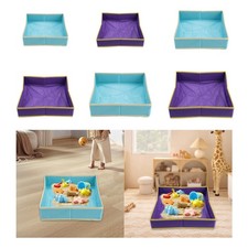 Kids Sandbox Tray Thickened Non Woven Fabric Easy to Carry Reusable Play Mat