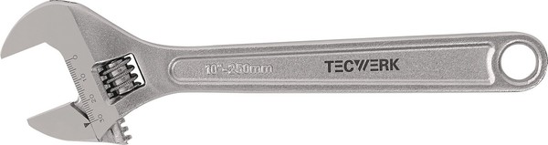 RollgabelschlüSsel Max. 24 Mm LäNge 200 Mm Mit Einstellskala Tecwerk-image