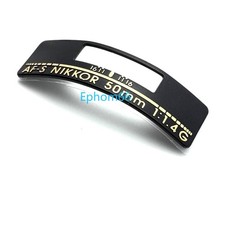 NEW For Nikon AF-S 50MM 50-1.4 Logo Mark Nameplate Label Camera Repair parts