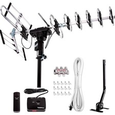 Outdoor Digital HDTV Antenna 200 Mile Range Boosters 4K 1080P for 5 TVs