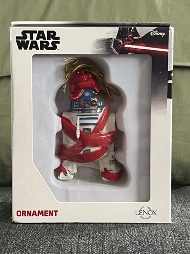 Offizieller Lenox Hallmark 2021 Disney Star Wars R2-D2 Christbaumschmuck