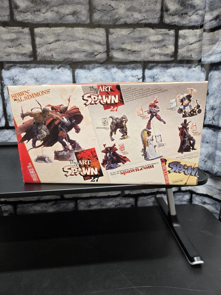 Mcfarlane Spawn 27 Spawn VS Al Simmons Caja Set Figuras de Acción 2003 Foto 4 de 4