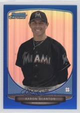 2013 Bowman Draft Picks Chrome Blue Refractor 78/99 Aaron Blanton #BDPP70 3q5