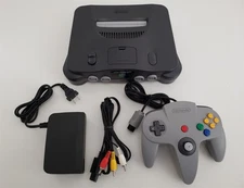 Nintendo 64 N64 Console Bundle Complete with 1 Official Controller