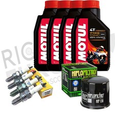 Servicekit Für Suzuki GSR Ab 2006 Motul Hiflo NGK COD.KITTAGLIANDOGSR600