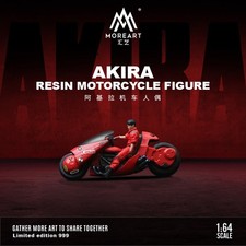 MoreArt 1:64 Akira Resin Motorcycle Figure Set For Scene Model