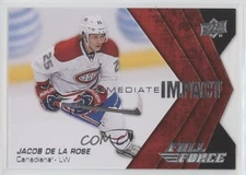 2015-16 Upper Deck Full Force Immediate Impacts Jacob De La Rose Rookie RC 0m8e
