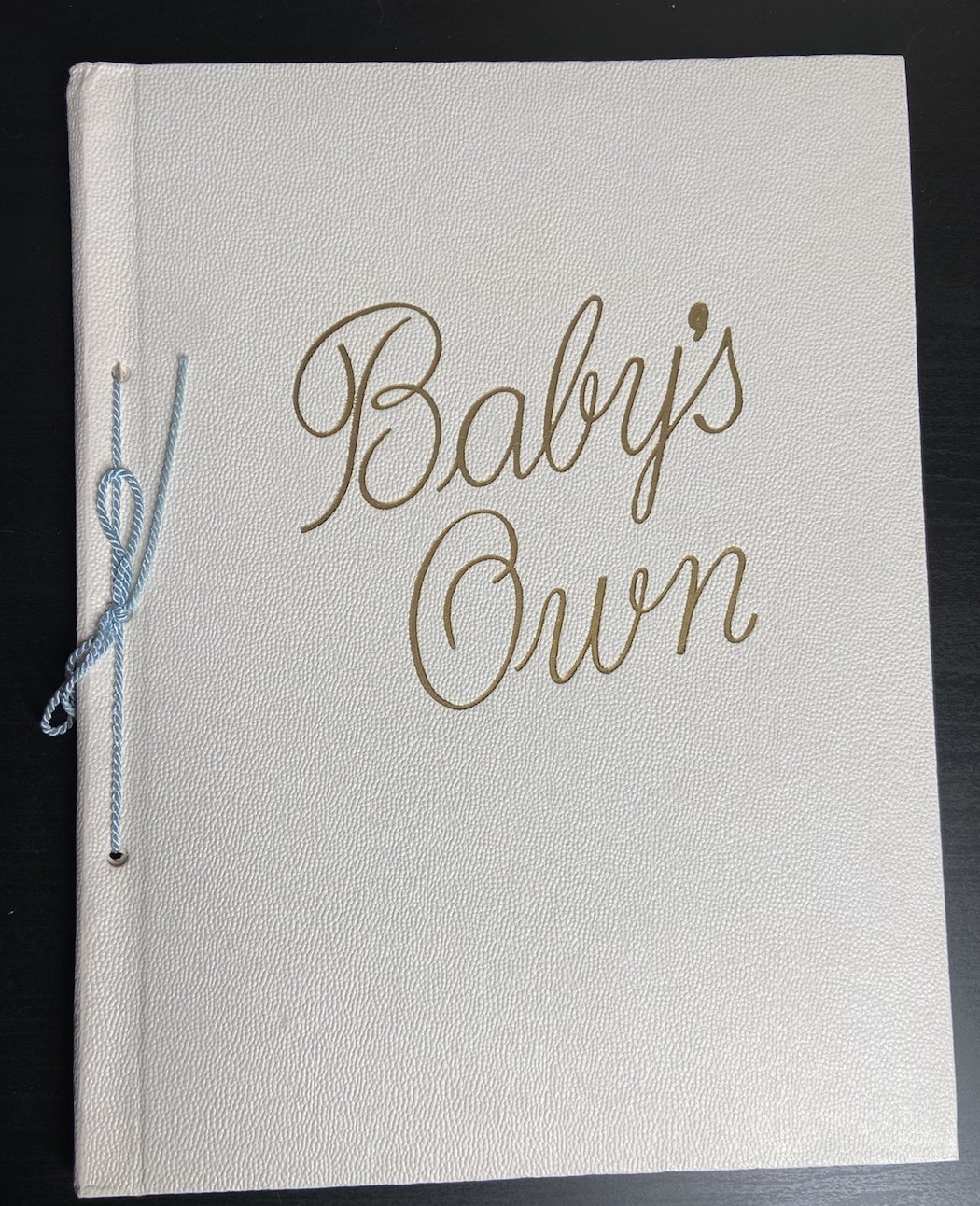 1952 Vintage Baby's Own Baby Record Book Unused Wise Remembrance Co. Oregon