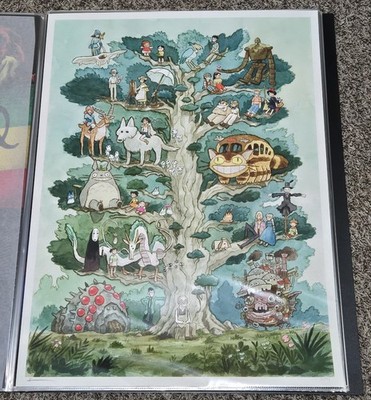 Scott C Studio Ghibli Totoro Signed Art Print Poster /413 Grave of