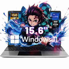15.6 inch Laptop 16GB+512GB Windows 11 Computers WiFi Bluetooth 1920*1080 LP