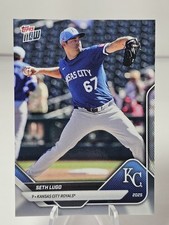 2025 Topps NOW Seth Lugo #OD-100 Road To Opening Day Kansas City Royals 