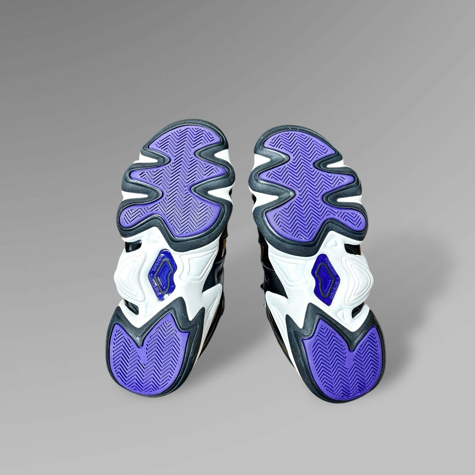 Adidas Crazy 8 Basketball Black White Purple Sneakers US Big Boys/Girls 6.5 thumbnail 7