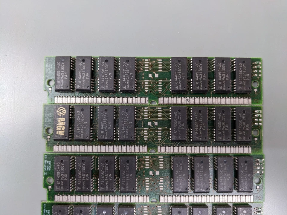 (6) MGV 4MB EDO SIMMs, 72-pin RAM Memory Sticks (24MB Total) G0401326E - Image 3 of 4
