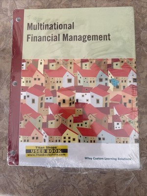Multinational Financial Management Shapiro Wiley Custom Sealed Textbook