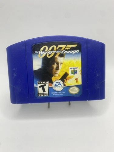 007 World Is Not Enough For Nintendo64 - Tested, & Authentic + FAST Shipping!