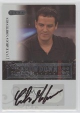 2006 Razor Poker Showdown Signatures Juan Carlos Mortensen #A-4 Auto 0m99