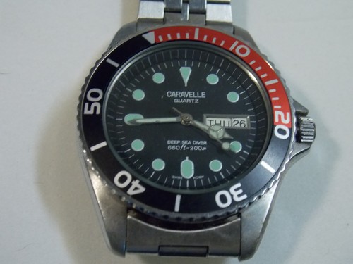 CARAVELLE DEEP SEA DIVER MENS WATCH
