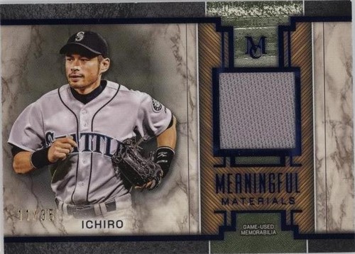 2023 Topps Museum Collection ICHIRO MEANINGFUL MATERIAL RELIC /25